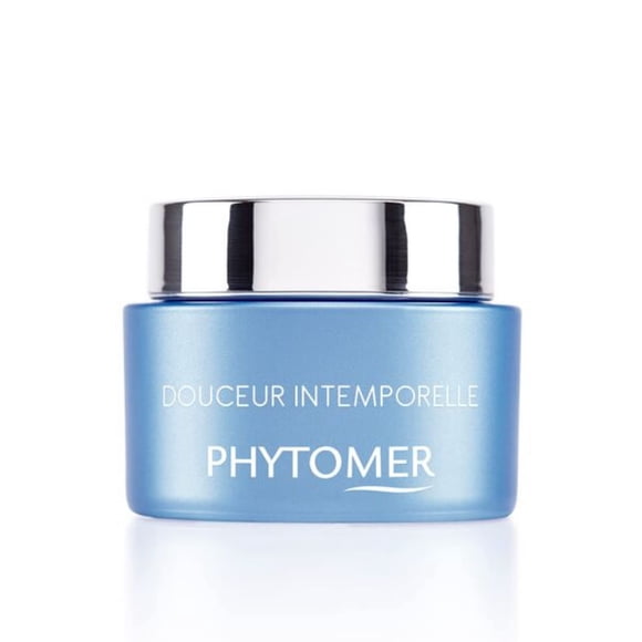 Phytomer Douceur Intemporelle Crema Facial Hidratante | Crema para la piel antienvejecimiento | Hidratante ligero y calmante para pieles sensibles | Protege y restaura la piel juvenil | 50ml