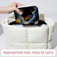 thumbnail image 6 of Starry Animals Portable Velvet Jewelry Stand Organizer Box with Removable Compartment - Gift, Jewelry Display, 6 of 7
