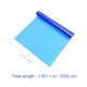 thumbnail image 5 of unbranded Papel Celofán Azul Para Envolver Y Regalos Película Plástica Opp Alta Densidad, 5 of 6