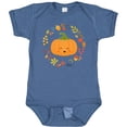 thumbnail image 3 of Inktastic Thanksgiving Wreath Autumn Fall Pumpkin Boys or Girls Baby Bodysuit, 3 of 5