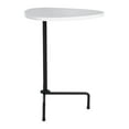 thumbnail image 4 of SAFAVIEH Berlin Tripod Guitar Pick Style Side Table, White Lacquer, 4 of 12