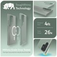 thumbnail image 3 of Funda para teléfono Samsung Galaxy S24 Ultra 2024 compatible con MagSafe TUDIA MergeGrip - Doble capa, a prueba de golpes, grado militar, antideslizante, cubierta protectora resistente - Verde Lily, 3 of 8