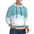 thumbnail image 2 of Haiem Bathtub with Soap Bubbles Patterned Men's Hoodie with Kangaroo Pocket - Ideal Pullover Sweatshirt for Daily Wear, Travel, and Home-, 2 of 7