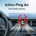 thumbnail image 6 of Safe Journey Deer Car Perfume, Antler Shape Car Air Freshener, Journey Breath Sweet Smell Conditioner, Car Interior Fragrance, 6 of 6