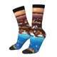 thumbnail image 1 of Fotbe Animals On Noah's Ark2 Calcetas Largas con Estampado para Hombre y Mujer – Calcetas de Compresión Transpirables y Elásticas, Viajar y Uso Diario Talla 5-11, 1 of 6