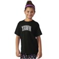 thumbnail image 5 of Funny Sleep Varsity Athlete Yawn Joke Crewneck T Shirts Boy Girl Teen Brisco Brands S, 5 of 6
