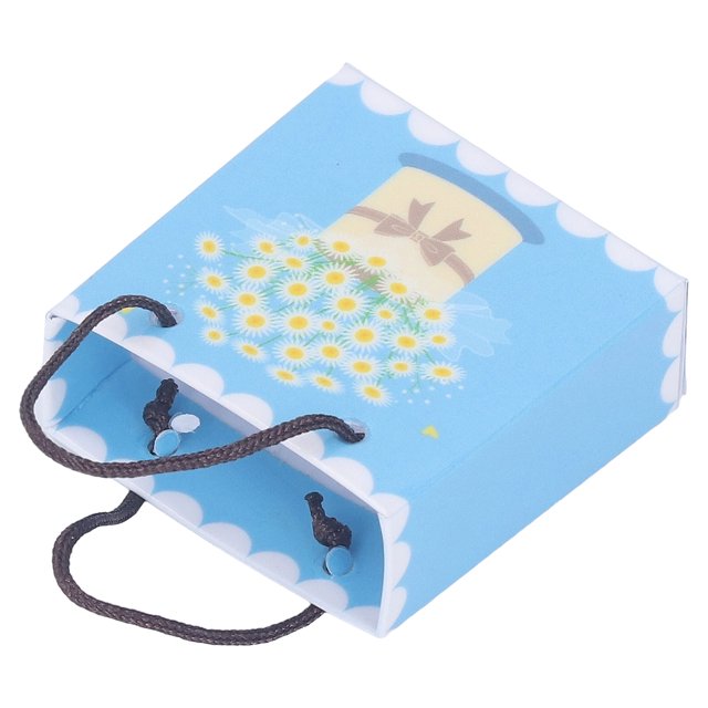2 Bolsas de Papel para Casa de Muñecas en Miniatura Escala 1:12 Accesorios Exquisitos para la Colección de Casas de Muñecas con Pantalla Multifuncional Realista ANGGREK Otros
