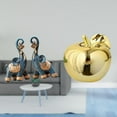 thumbnail image 2 of Figura De Cerámica Moderna De Elefante Y Fruta De Resina, Escultura, Adorno, Arte Artesanal, Coleccionable, Para Escritorio, Estante, Hogar, Oficina, Porches, Restaurantes, Decoración, Regalos., 2 of 8