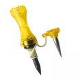 thumbnail image 1 of Paquete de 3 de golf de 3.2 Pulgadas Soporte para pelotas de Práctica Hecho de Plástico Irrompible Amarillo 3 piezas Sunnimix, 1 of 8