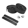 thumbnail image 1 of 1 par de cinta impermeable para manillar de bicicleta, resistente al deslizamiento, de cuero PU, cinta para manillar de vehículo de carretera, color negro, 1 of 5