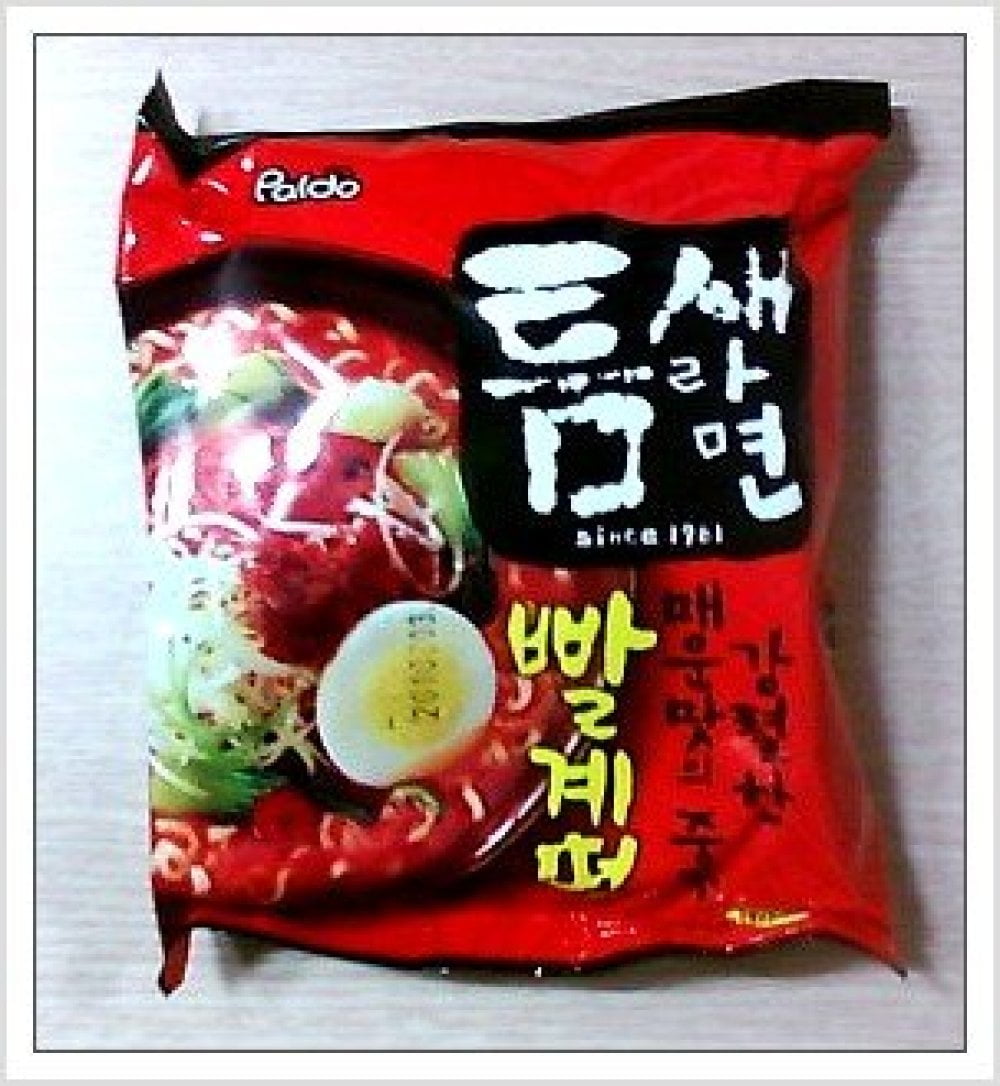 Teumsae Ramen(빨계떡) Bag- 4.23 Oz 10 Packs