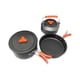 thumbnail image 1 of 3Pcs Camping Cookware Set 2-3 Persons Cooker Set for Hiking Fishing Kitchen SZRH A-W, 1 of 5