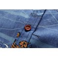 thumbnail image 6 of SSLR Mens Hawaiian Shirts Short Sleeve Casual Button Down Shirts, 6 of 7