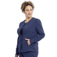 thumbnail image 4 of Cherokee Euphoria Women's Warm Up Scrubs Jacket Snap Front CK387A, 4 of 5