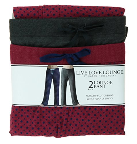 Karen neuburger lounge pants 2 pack Clearance
