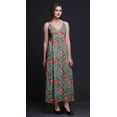 thumbnail image 2 of Bimba Floral Women Printed Sleeveless Long Maxi Strappy Bohemian Beach Dress-Large, 2 of 6