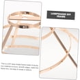 thumbnail image 5 of Crystal Light Stand Accessories Lamps Metal Iron Golden Frame, 5 of 5