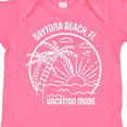 thumbnail image 4 of Inktastic Summer Vacation Mode Daytona Beach Florida Boys or Girls Baby Bodysuit, 4 of 5