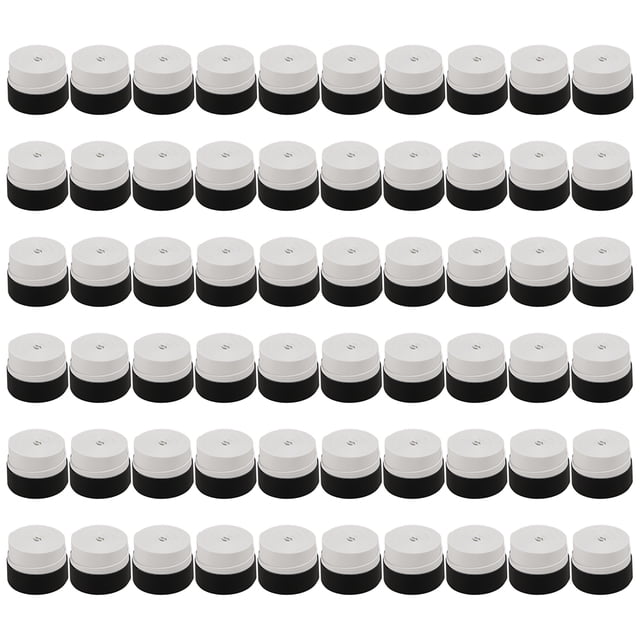 Pack of 60 Tennis Racket Grips Anti-skid Badminton Racquet Grips Vibration Overgrip Sweatband
