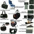thumbnail image 5 of Silver Series Airline Approved Soft Sided Pet Carrier, 5 of 9