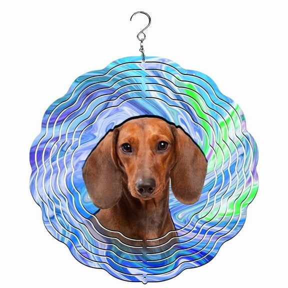 Dachshund Wind Spinner