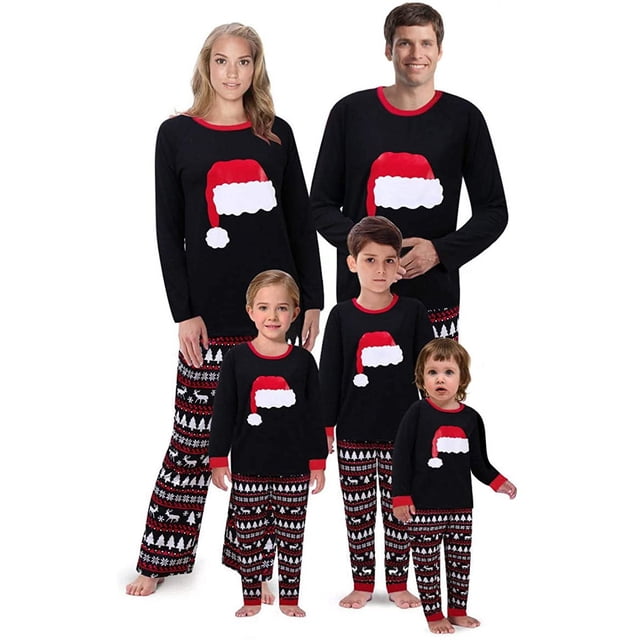 Ensemble de Pyjamas Assortis pour la Famille pour les Fêtes de Noël Pyjamas pour Couples
