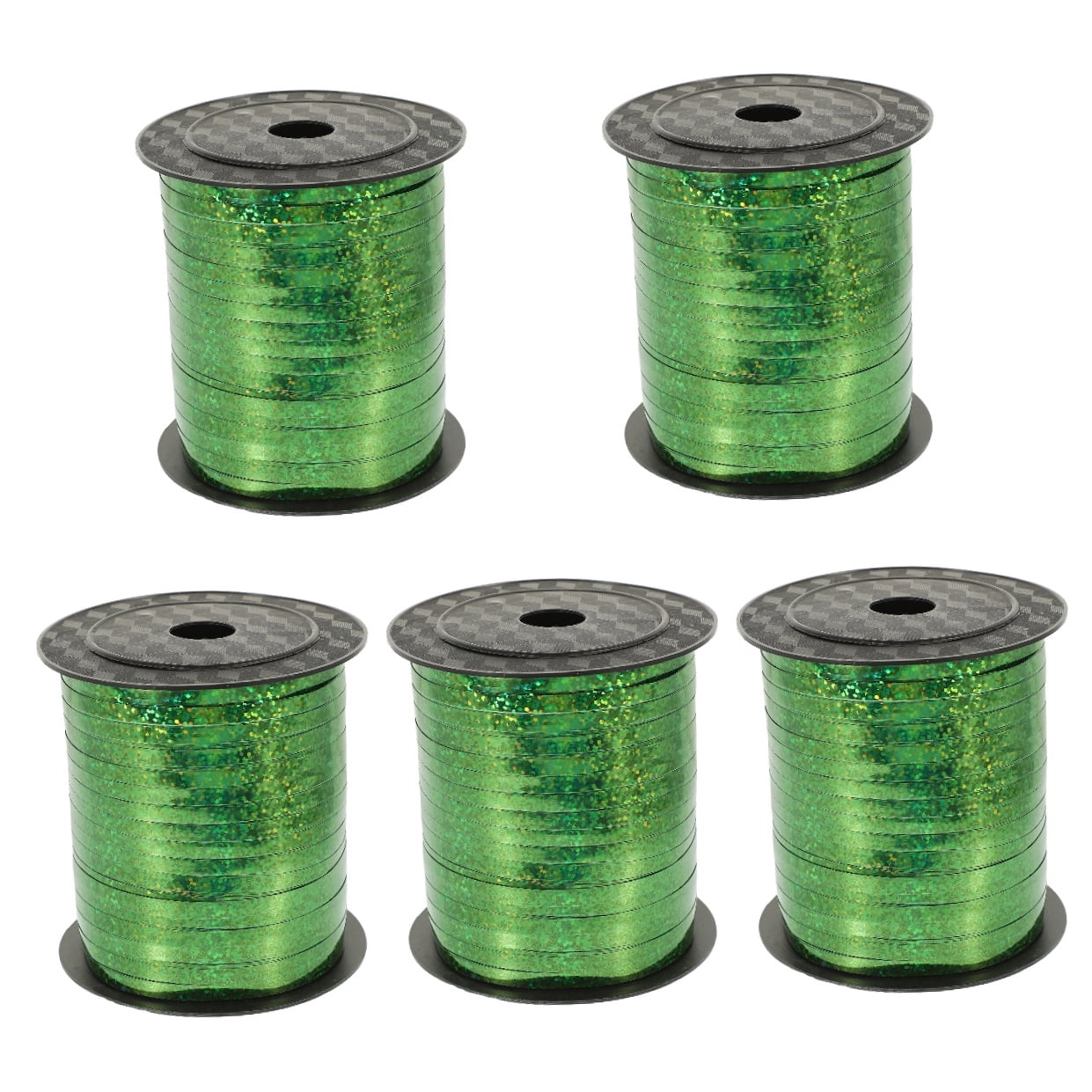 Raindrops Craft Ribbon 5 Rolls for Wrapping, Wedding Decor, Projects, Packaging, and Craft Supplies