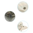 thumbnail image 3 of Sombrero de Pescador YONGSHENG Gran Tamaño Impermeable UPF 50+ Gris Claro, 3 of 3