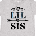 thumbnail image 4 of Inktastic Lil Sis Girls Sister Announcement Girls Toddler T-Shirt, 4 of 5