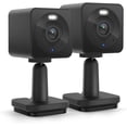 thumbnail image 1 of Restored WYZE Cam OG Indoor/Outdoor 1080p Wi-Fi Smart Home Security Camera with Color Night Vision, Motion Detection, 2-Way Audio, Compatible with Alexa & Google,Free Expert Setup,Black,(2 Pack) (Refurbished), 1 of 8