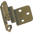thumbnail image 2 of Laurey 28605 3/8" Inset Self-Closing Hinge - Antique Brass Pair, 2 of 2