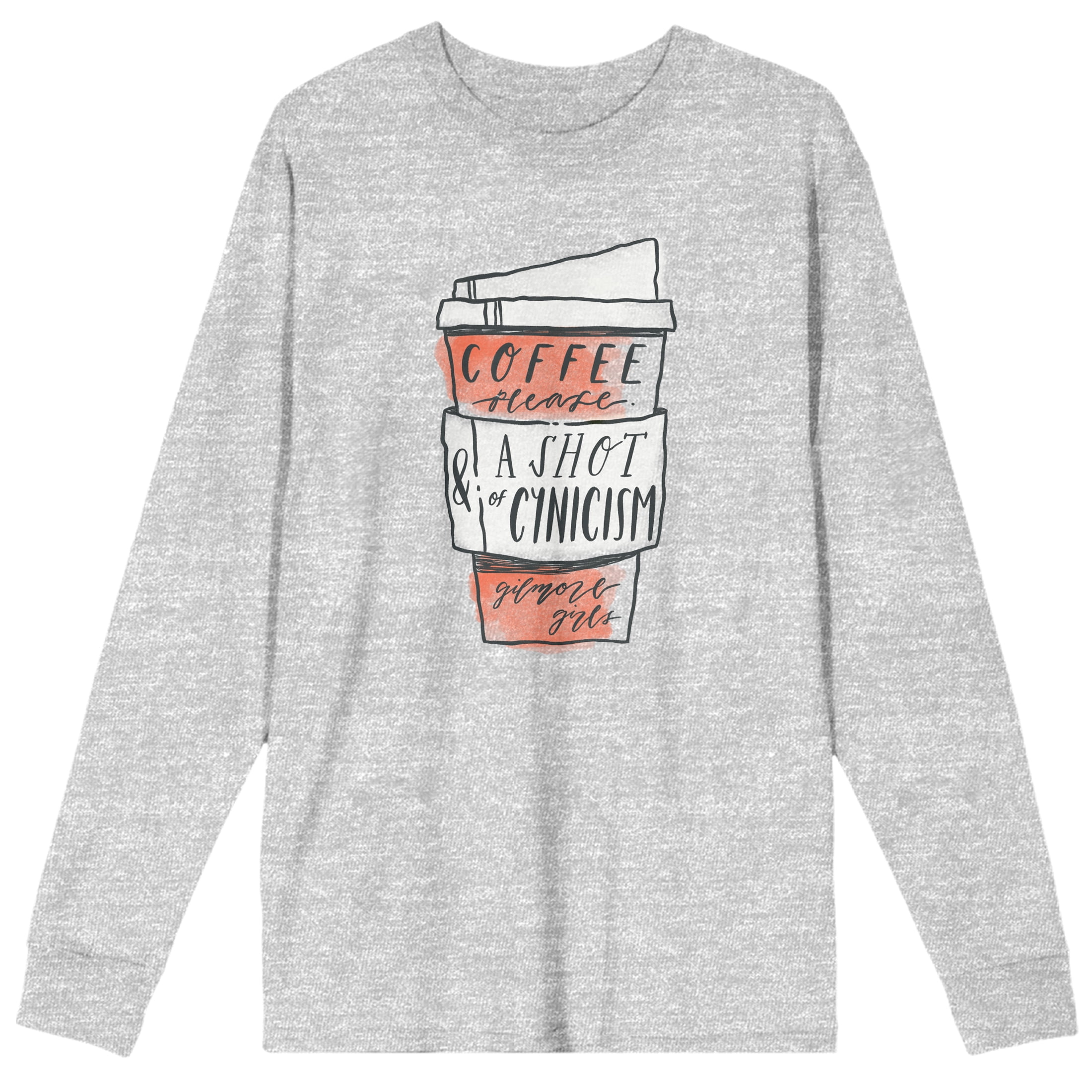 Gilmore Girls Coffee With a Shot of Cynicism Men's Heather ...