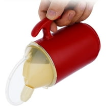 LiUMX 3-in-1 Adult Sippy Cup 400ml - Leak-Proof Drinking Aid for Seniors & Disabled with 2 Lids & Handles | Spill-Proof Design for Patients, Rehabilitation | Easy-Clean Cup