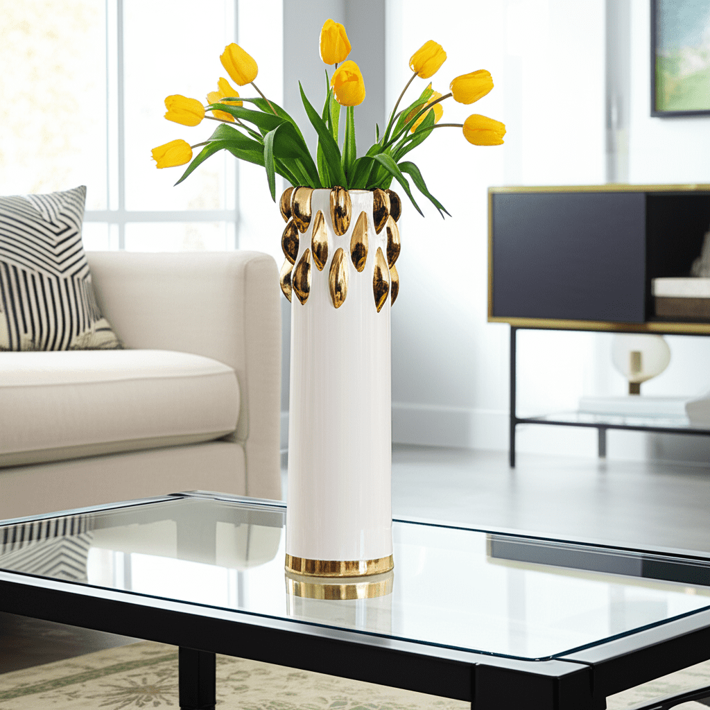Gilded Vase Large