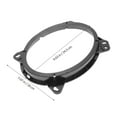 thumbnail image 3 of 1 Pair Door Speaker Spacer Bracket Adapter Easy Installation Door Speaker Spacer Bracket Adapter Speaker Adapter Spacer Ring, 3 of 8