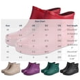 thumbnail image 5 of Xfvqtps Womens Ankle Rain Boots Waterproof PVC Boots for Rainy Garden Outdoor Slip on Round Toe Casual Wet Weather Shoes, 5 of 9