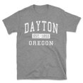 thumbnail image 1 of Dayton Oregon Classic Established Men's Cotton T-Shirt, 1 of 1