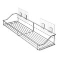thumbnail image 1 of Estante de baño Sus304, estante de almacenamiento de acero inoxidable, estante de especias para cocina, sin perforación Feliz Sencillez, 1 of 5