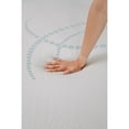 thumbnail image 6 of 8" Memory Foam Mattress Queen in White/Light Blue 58771, 6 of 6