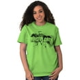 thumbnail image 5 of Houston Texas Girl Cute TX Cowgirl Women's Graphic T Shirt Tees Brisco Brands S, 5 of 6