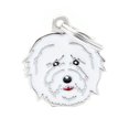 thumbnail image 2 of HEVIRGO Anti-Lost Pet Dogs ID Tag Collar Nameplate Pendant Key Chain Ring Bag Ornament,2#, 2 of 10