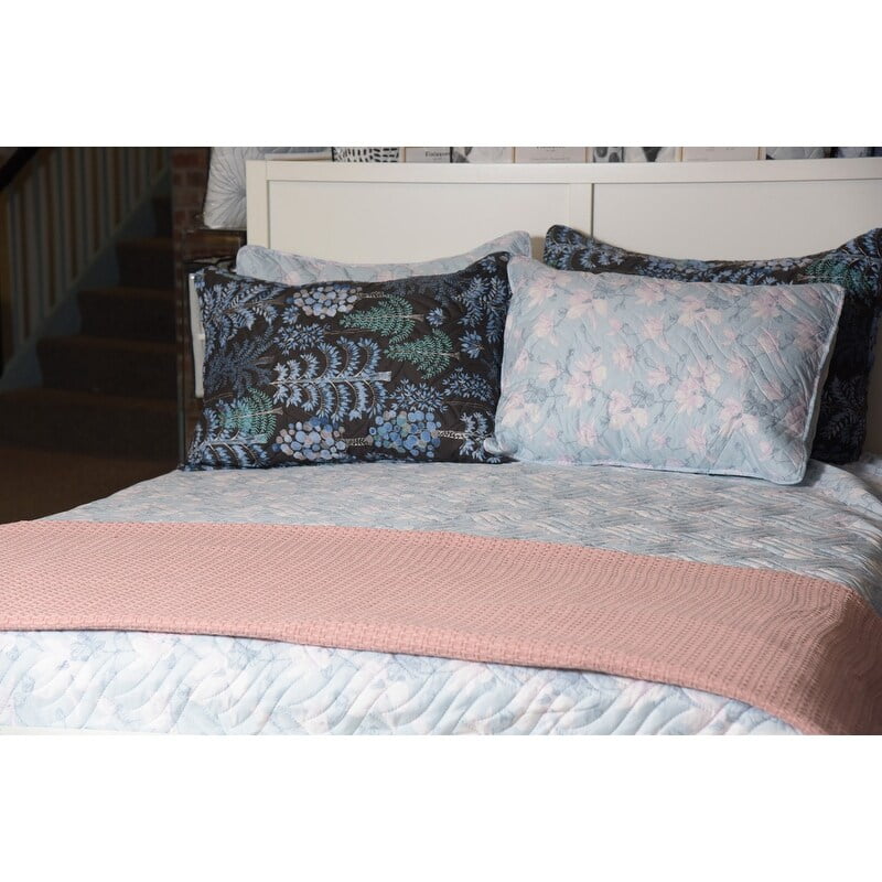 Lintex Linens Marquis 100% Cotton Blanket Full/Queen - Rose