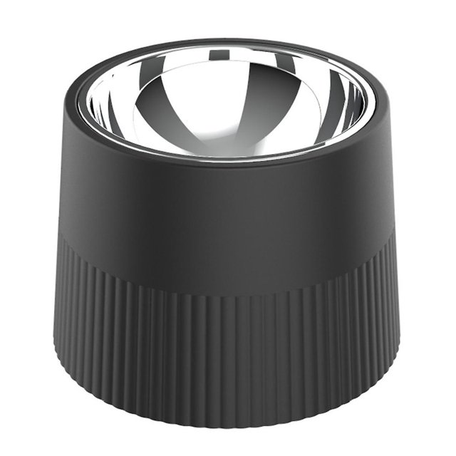 Cuenco elevado para perros, comedero elevado para perros con cuenco extraíble de acero inoxidable para comida y agua, plato antideslizante para perros negro
