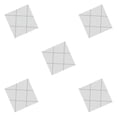 thumbnail image 2 of Toystoory quare Quilting Template Quilter Ruler Quilt 2.5x2.5inch Templates Rulers Fabric Type2, 2 of 6