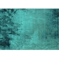 thumbnail image 1 of Ahgly Company Indoor Rectangle Oriental Turquoise Blue Industrial Area Rugs, 3' x 5', 1 of 4