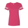 thumbnail image 2 of LAT Women's Football V-Neck T-Shirt, 2 of 3