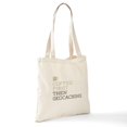 thumbnail image 6 of CafePress - Coffee Then Geocaching Tote Bag - Unisex Canvas Tote Bag, Beige, 1-Piece, 6 of 6