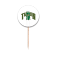 thumbnail image 1 of tianjin city province  Toothpick Flags Round Labels Party Decoration, 1 of 3