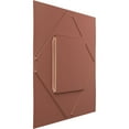 thumbnail image 2 of 19 5/8"W x 19 5/8"H Aubrey EnduraWall Decorative 3D Wall Panel, Universal Pearl Metallic Champagne Pink (Covers 2.67 Sq. Ft.), 2 of 6