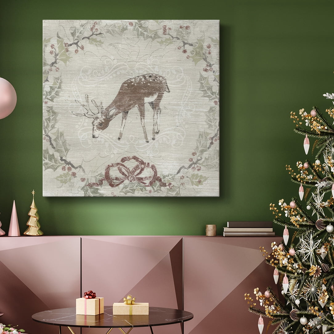 Cabin Christmas VI- Gallery Wrapped Canvas